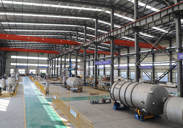 蒸發(fā)器生產廠家組裝車間