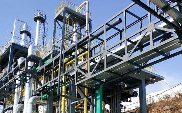 管式降膜蒸發(fā)器案例 管式降膜蒸發(fā)器案例